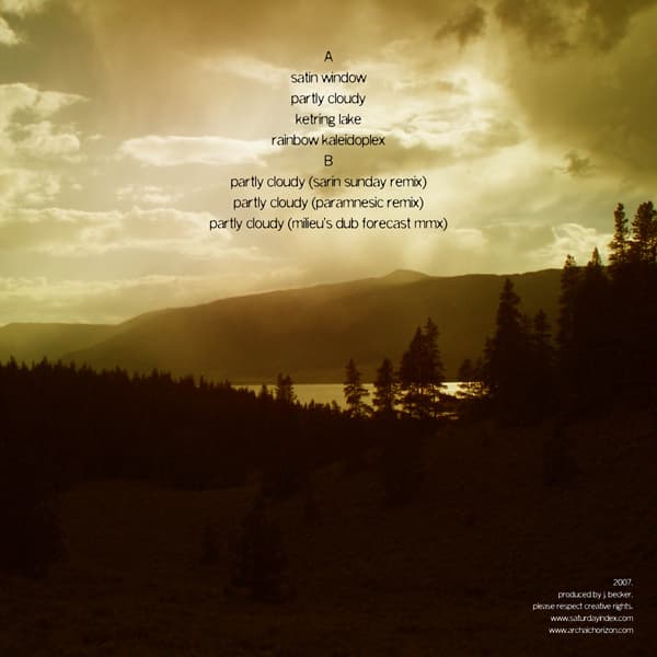 Partly Cloudy cover art 2