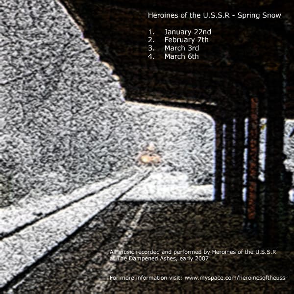Spring Snow cover art 2